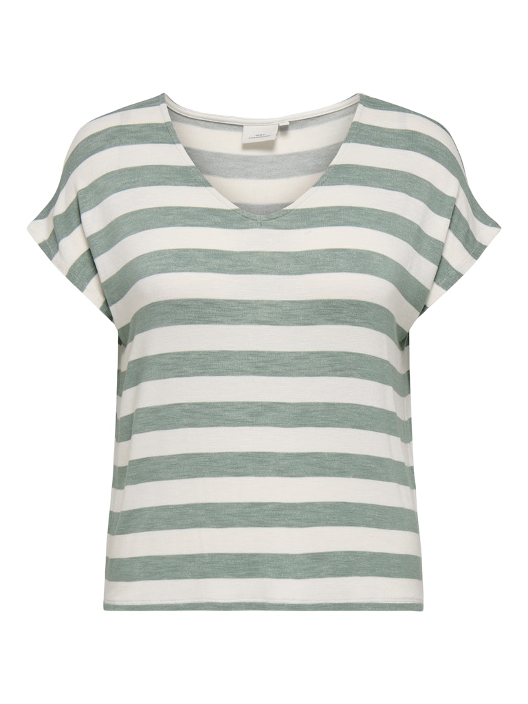 CARLIRA LIFE S/S V-NECK TOP JRS NOOS
