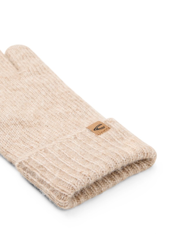 Strickhandschuhe mit Logo