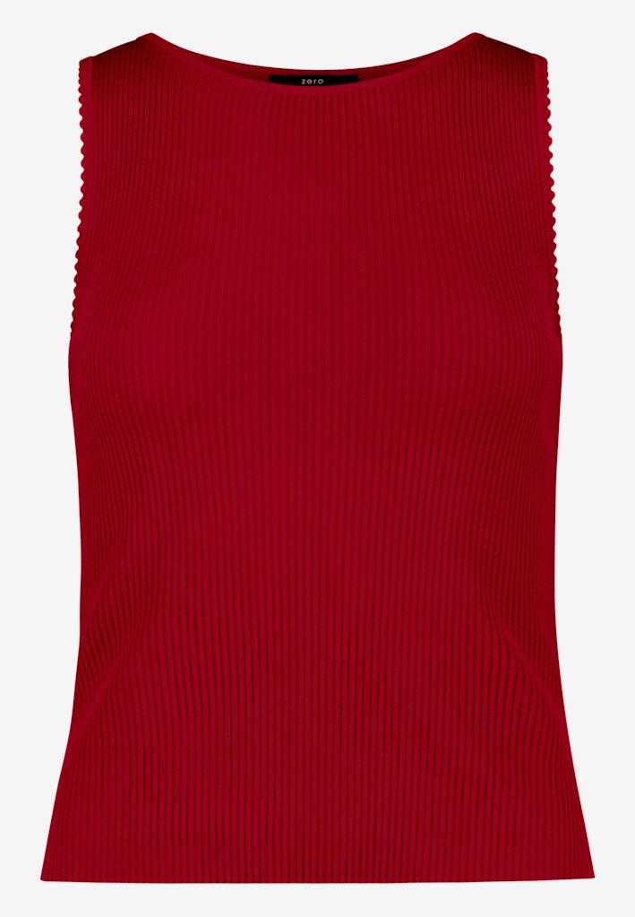 Stricktop  mit U-Boot Ausschnitt