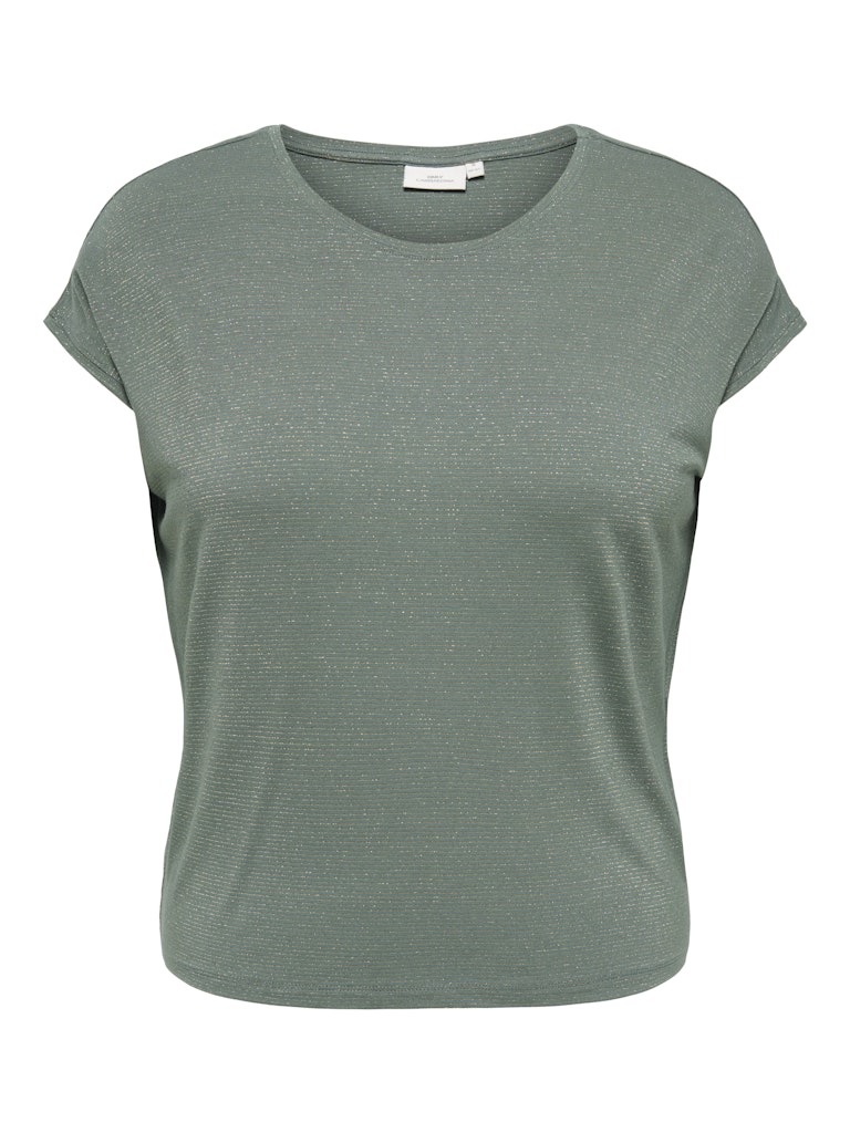 CARCLAUDIA S/S GLITTER TOP NOOS