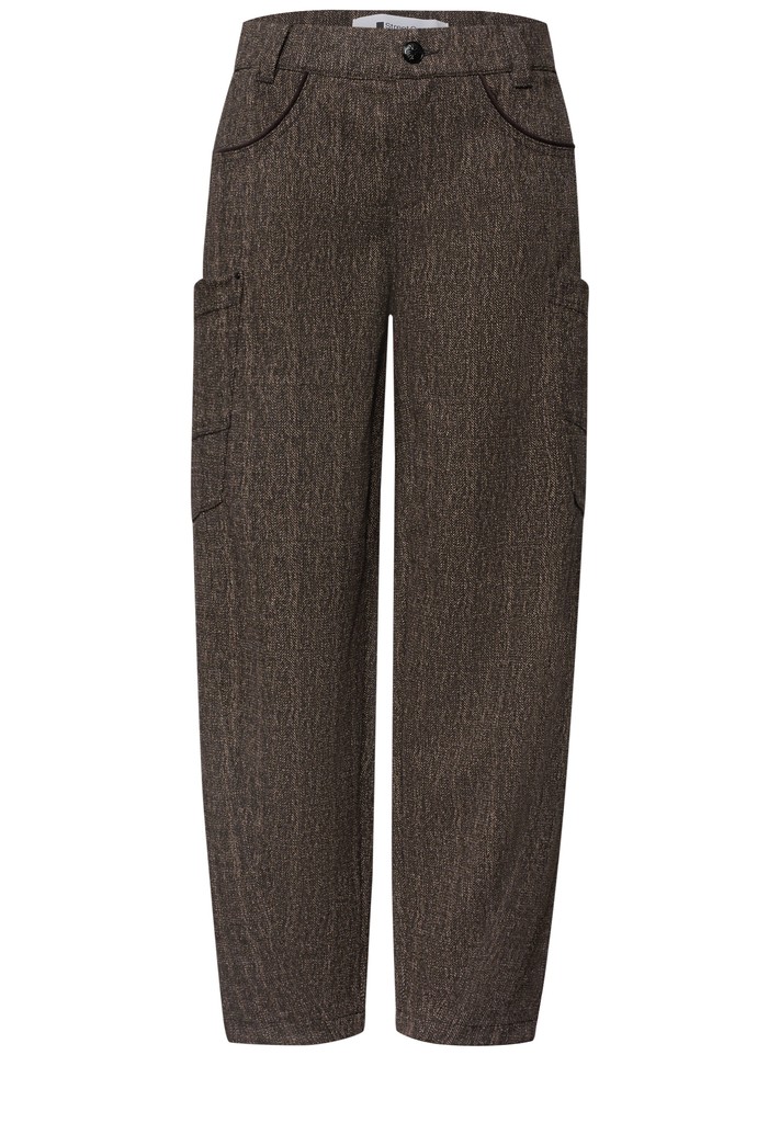 Barrel Leg Hose mit aufgesetzten Taschen