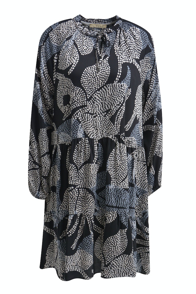 Short Ruffle Neck Volant Dress Short Ruffle Neck Volant Dress