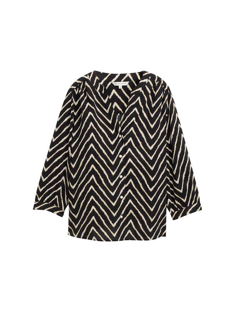 Bluse mit Muster