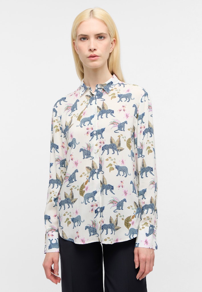 Bluse Viskose Langarm