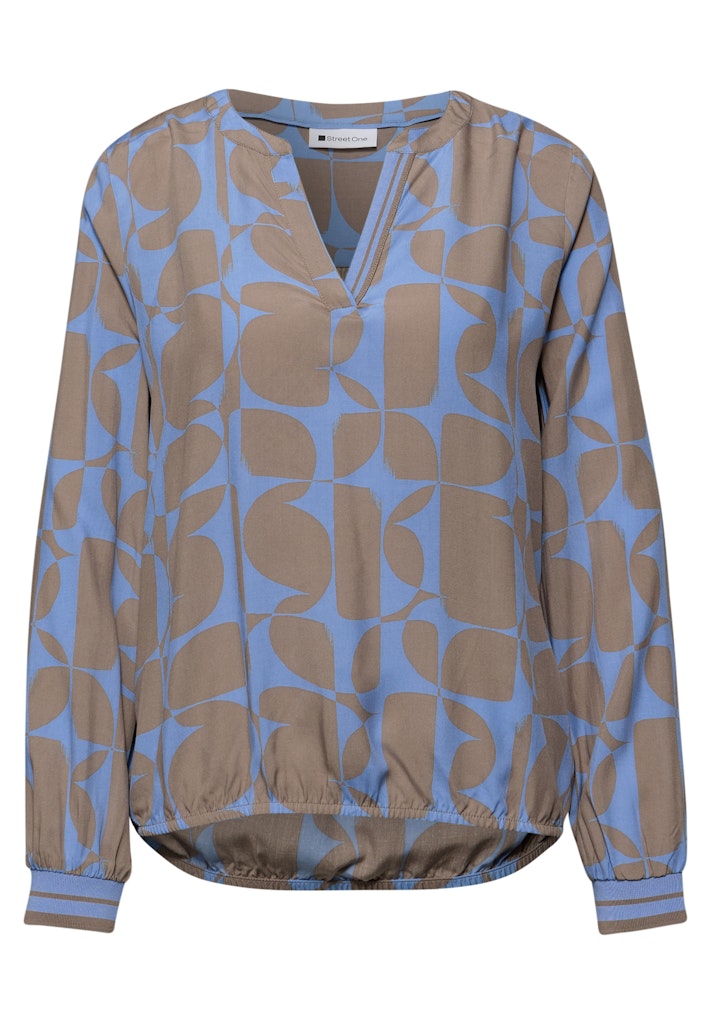 Bluse mit Tapedetails
