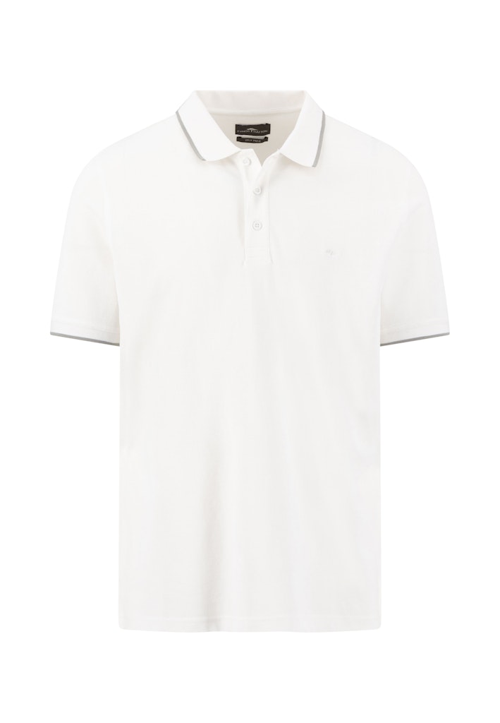 Polo, 2 ply, solid pique tipping