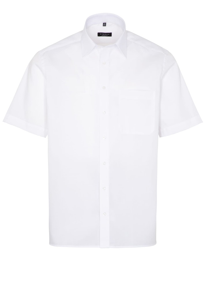 ETERNA KURZARM HEMD COMFORT FIT POPELINE