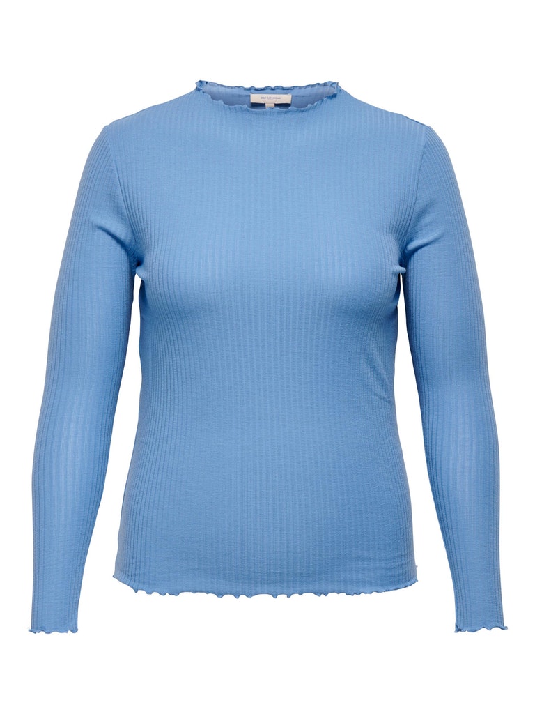 CARALLY LS HIGH NECK TOP ESS CARALLY LS HIGH NECK TOP ESS