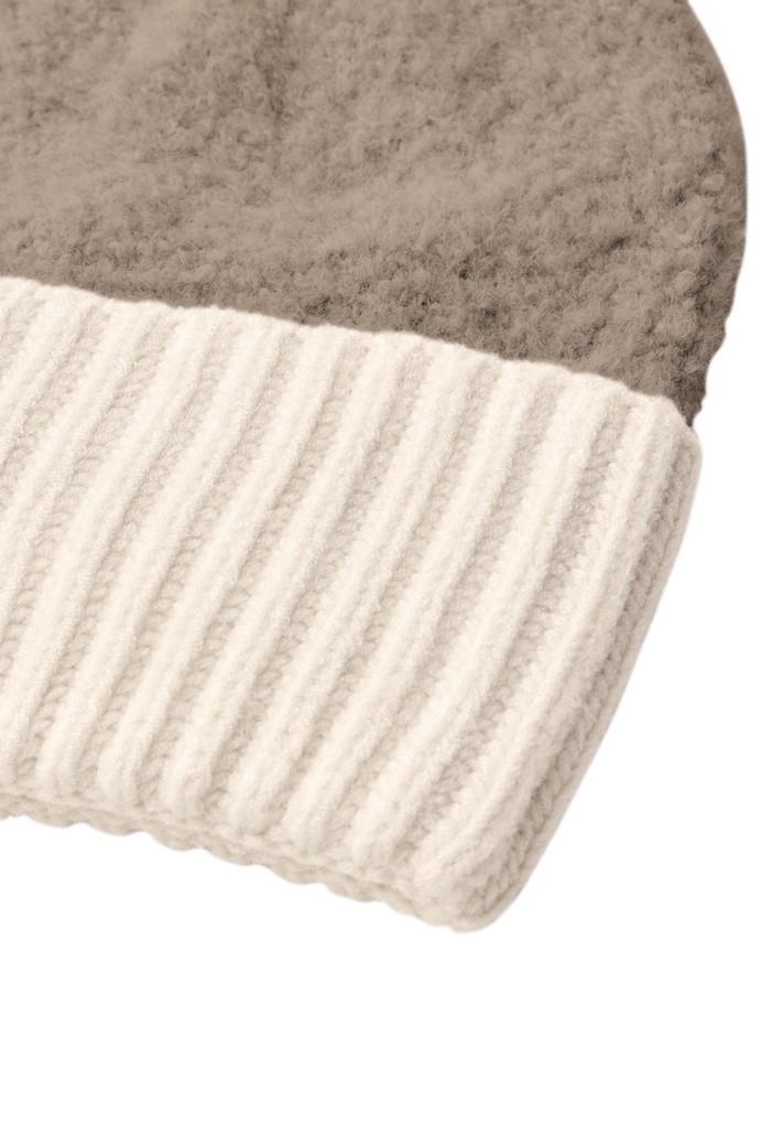 Bouclé-Mix Beanie