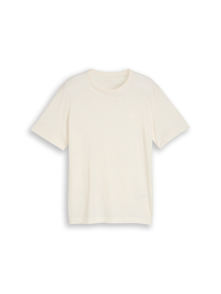 Basic T-Shirt aus Baumwolle