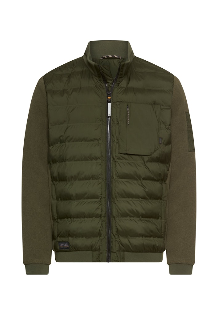 Blouson im Stepp-Fleece-Mix