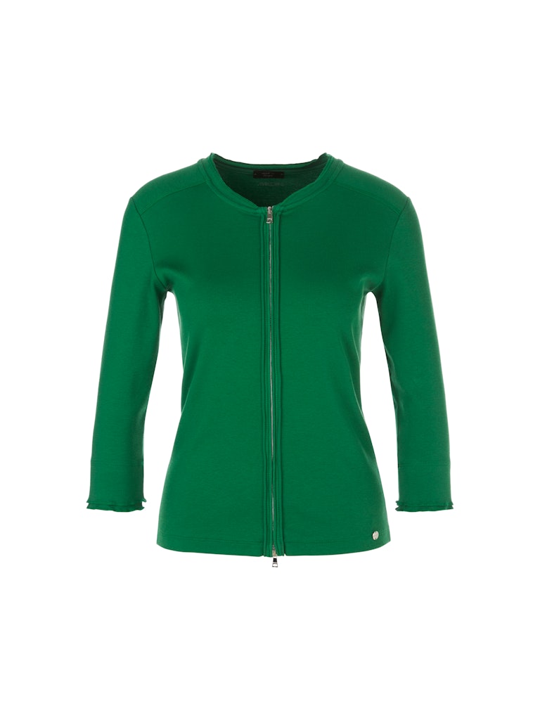 Sportive Jacke mit Rüschendetail Sportive Jacke mit Rüschendetail