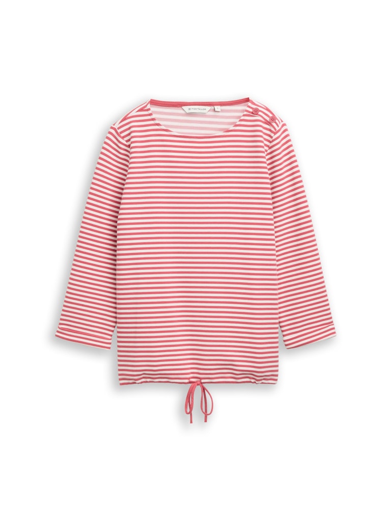 Langarmshirt mit Knopf-Details