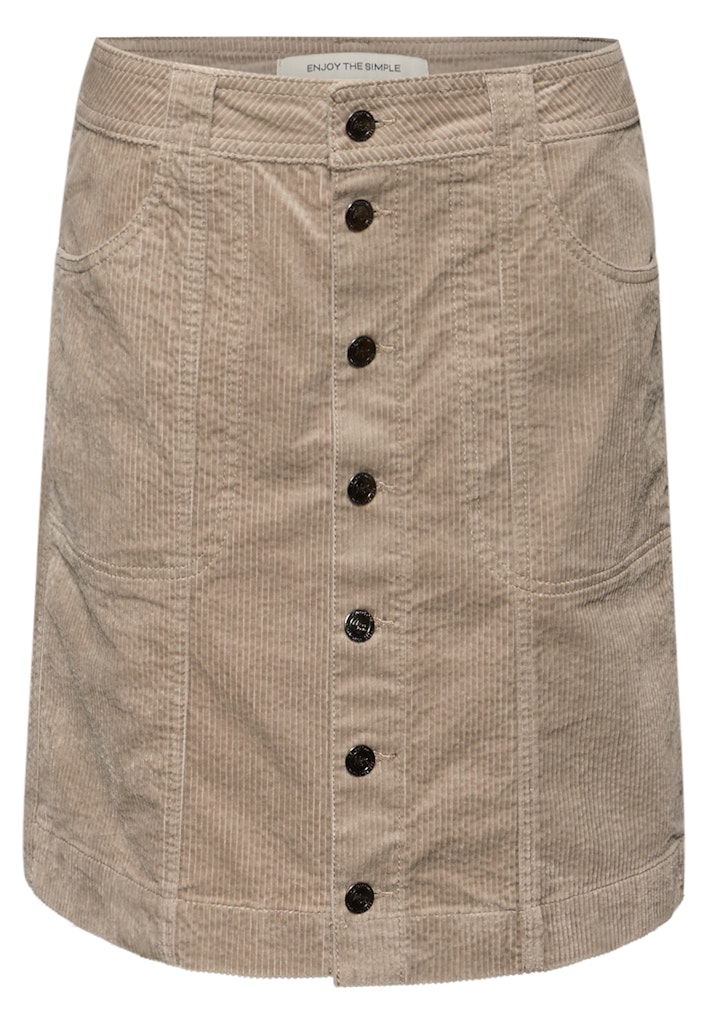 Cordrock mit Knopfleiste Cordrock mit Knopfleiste