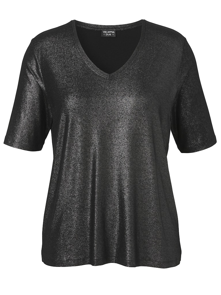 T-Shirt V-Ausschnitt 1/2 Arm Druck T-Shirt V-Ausschnitt 1/2 Arm Druck