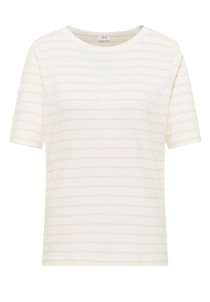 B324821-NOS Striped Slubyarn Shirt