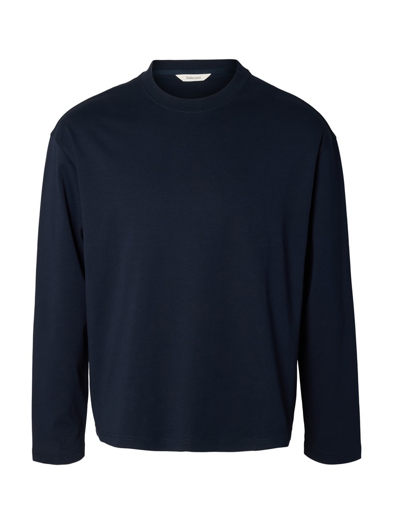 SLMTAJ HEAVY LS O-NECK TEE