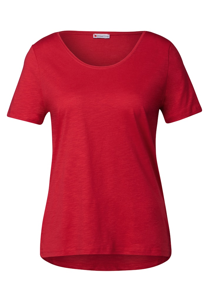 Basic T-Shirt in Unifarbe Basic T-Shirt in Unifarbe