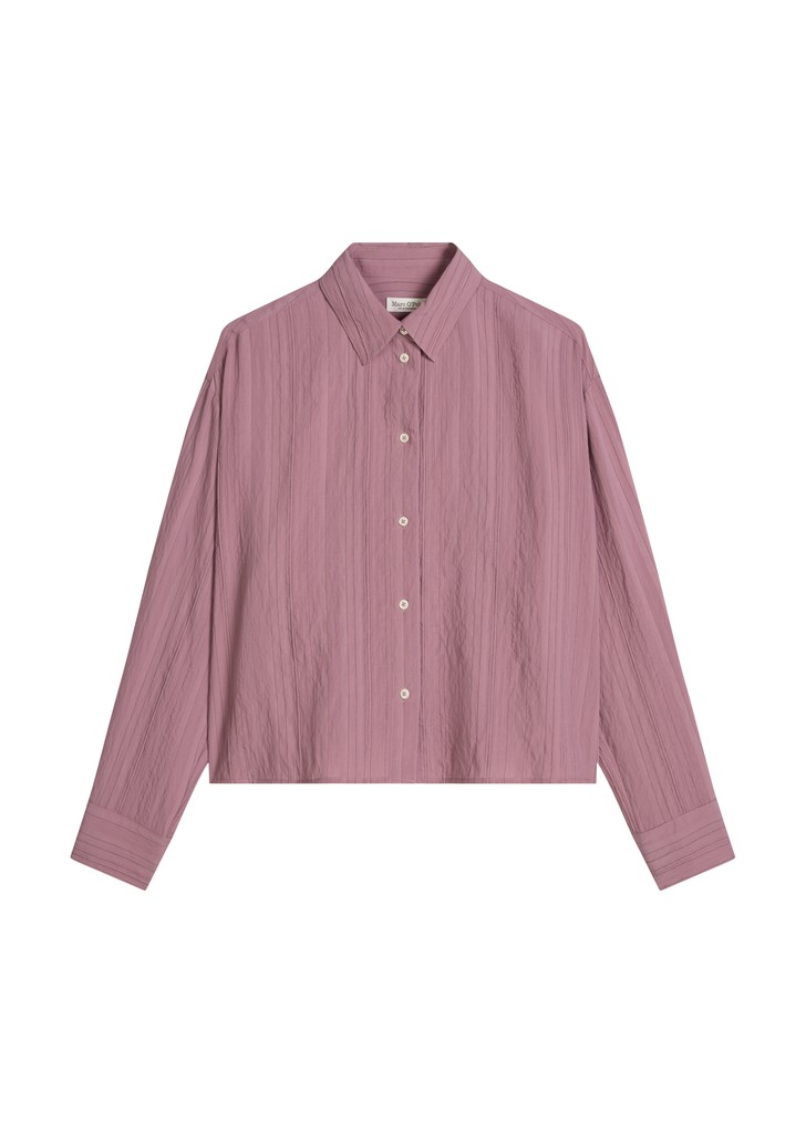Crinkle-Bluse relaxed