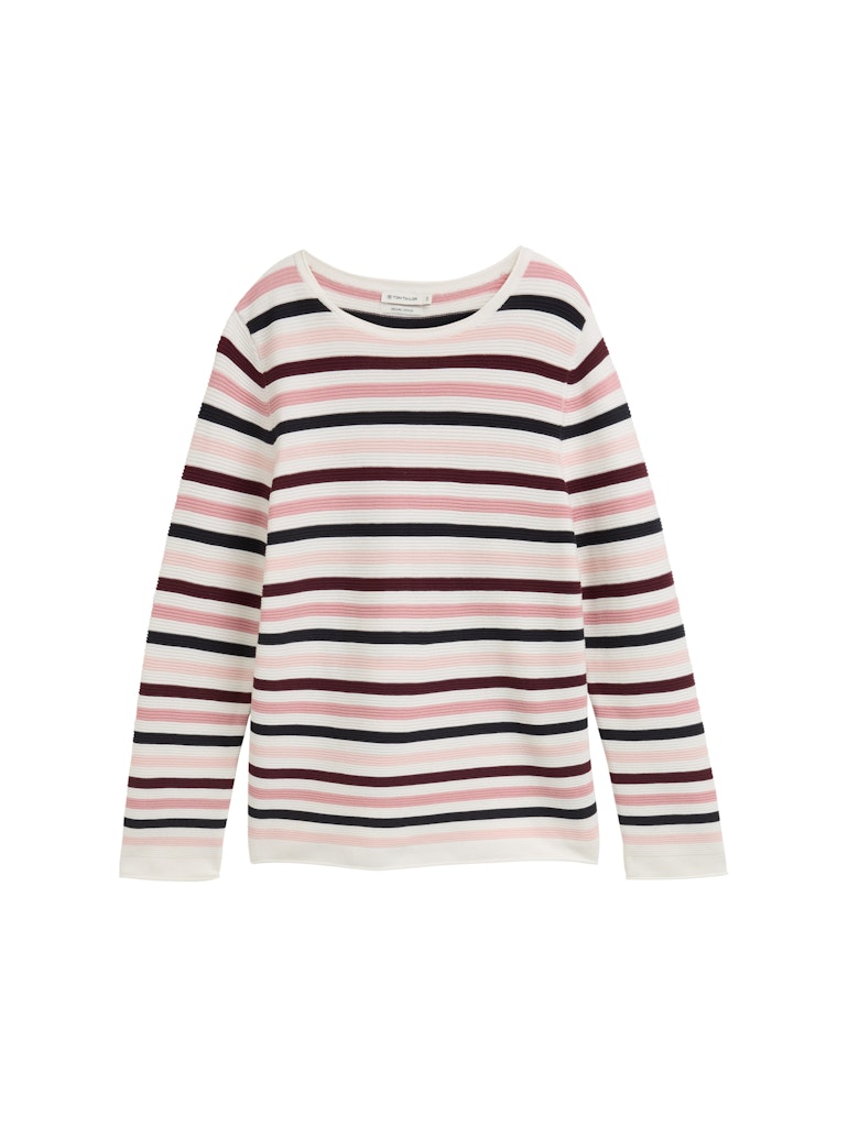 Strickpullover mit Bio-Baumwolle Strickpullover mit Bio-Baumwolle