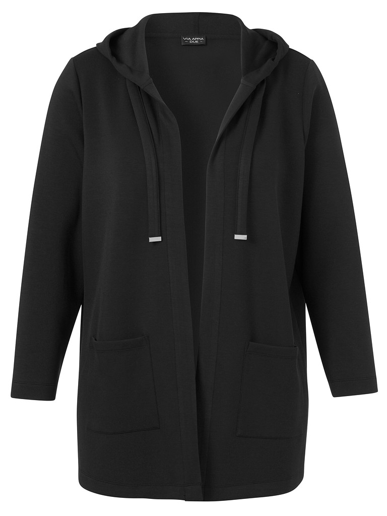 Jacke Offen 1/1 Arm Kapuze
