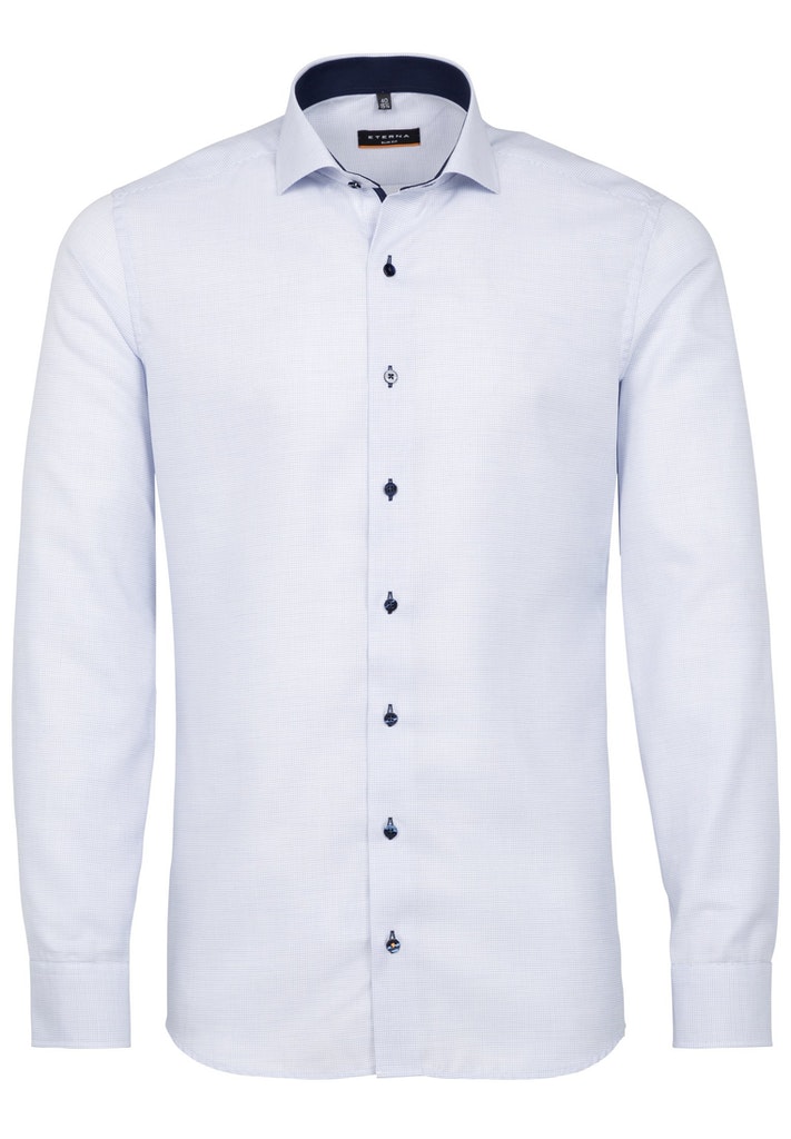 ETERNA LANGARM HEMD SLIM FIT