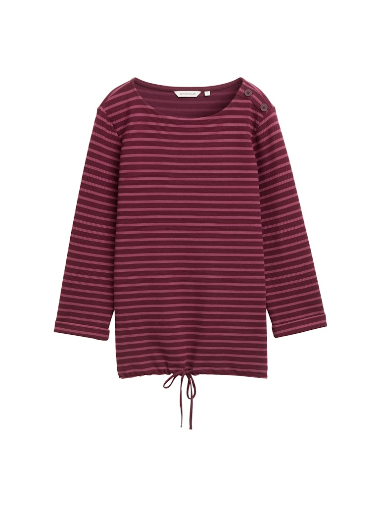 Langarmshirt mit Knopf-Details Langarmshirt mit Knopf-Details