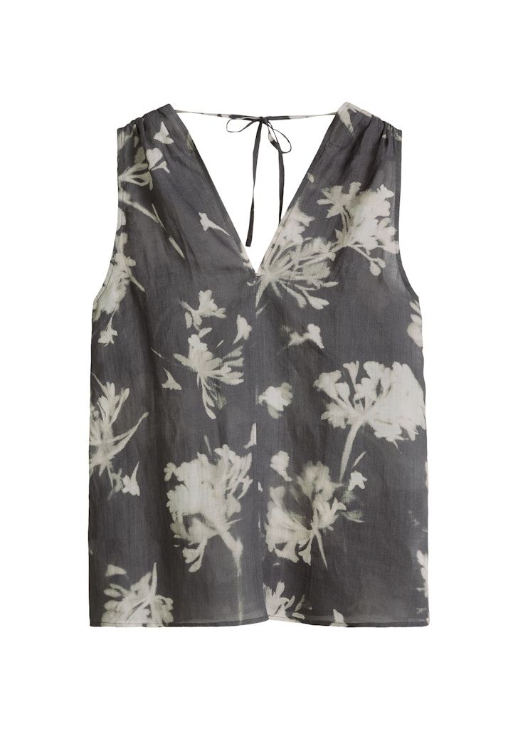 Ärmellose Bluse relaxed
