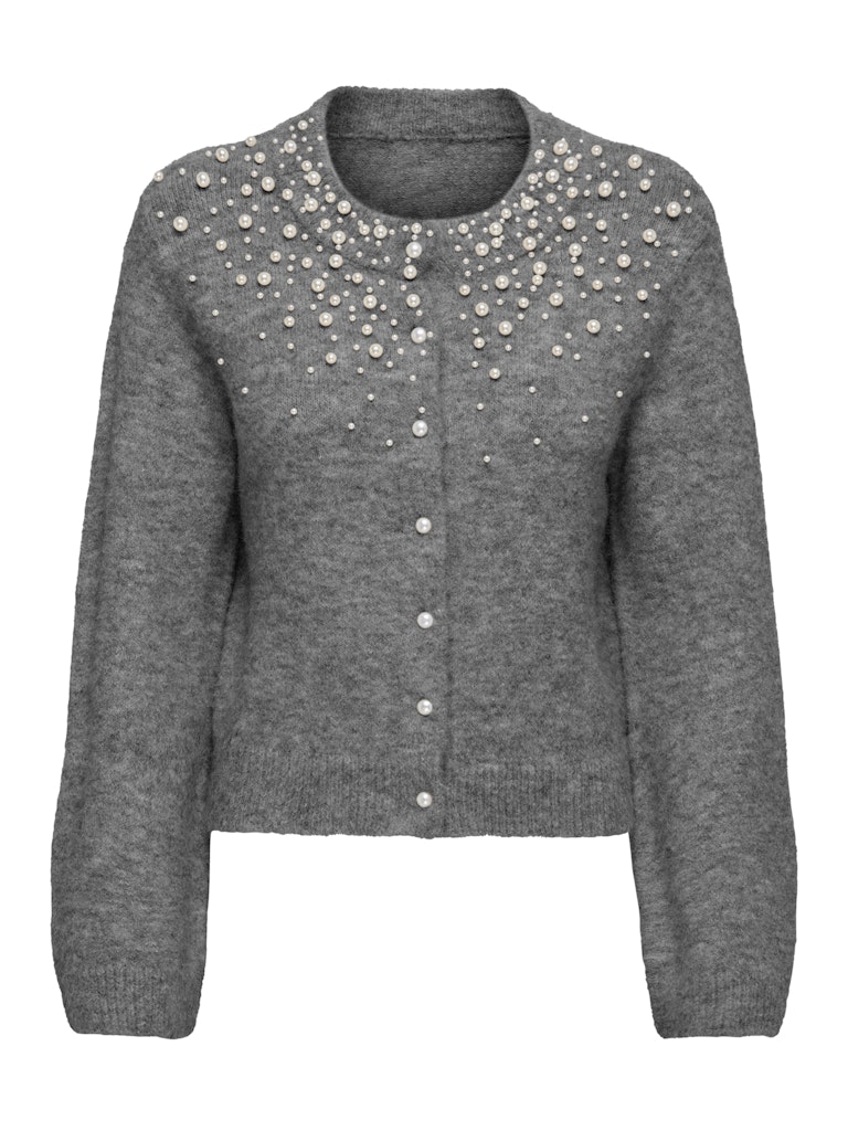 ONLMIGGIE LS O-NECK PEARL CARDI KNT NOOS