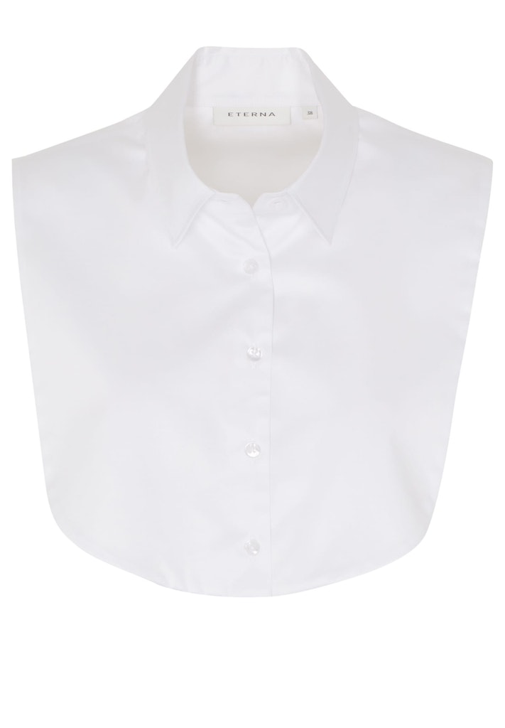 OHNE ARM BLUSE/EINSTECKKRAGEN ETERNA SATINGEWEBE