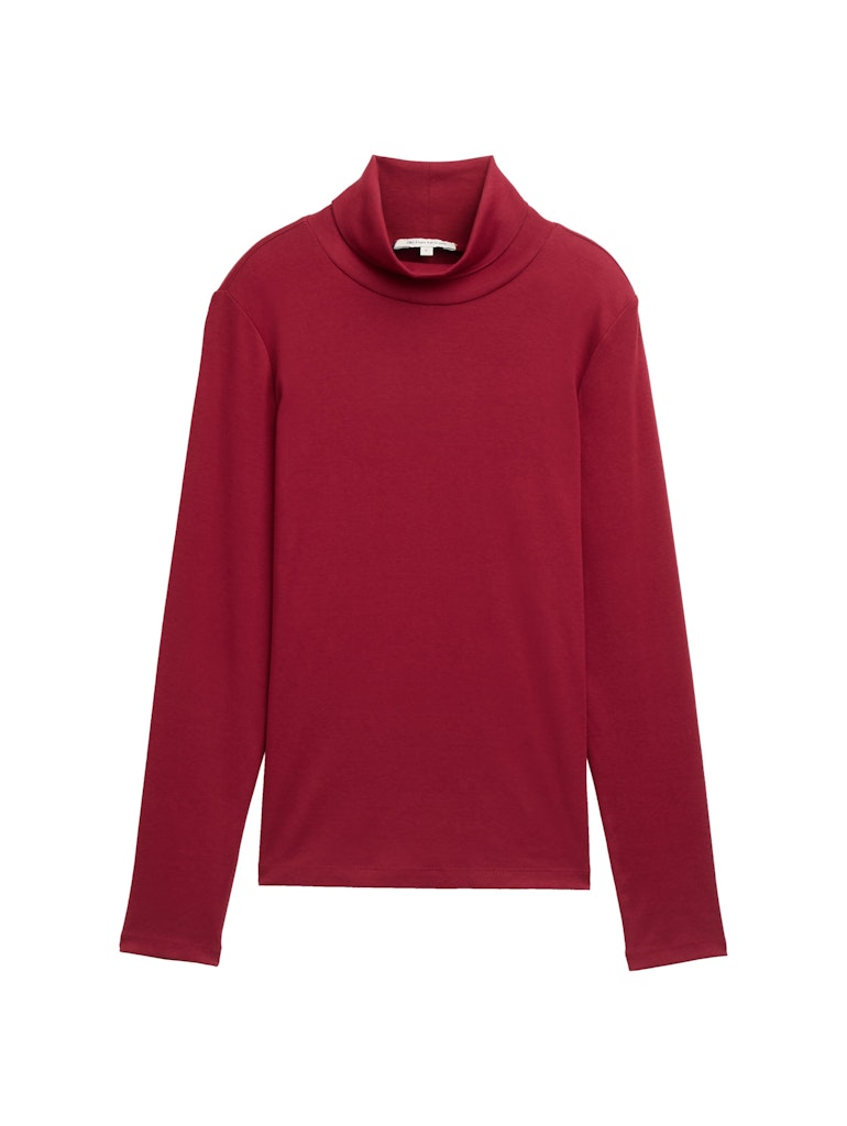 Langarmshirt mit Rollkragen Langarmshirt mit Rollkragen