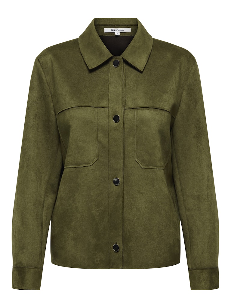 ONLMIRA L/S FAUX SUEDE SHIRT PNT NOOS