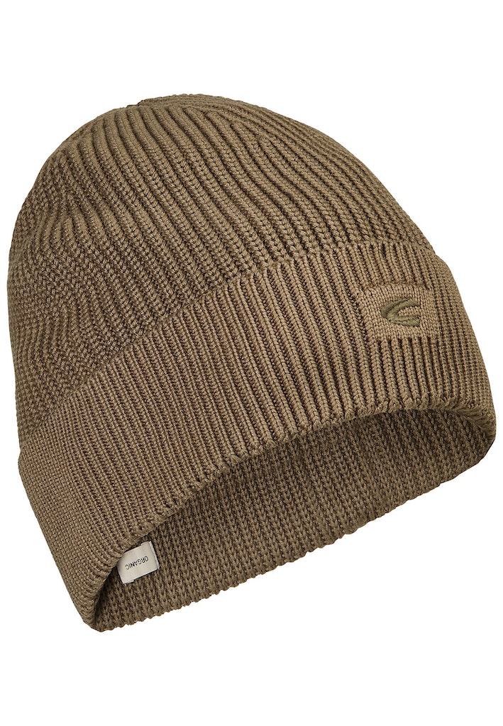 Strickmütze aus Organic Cotton