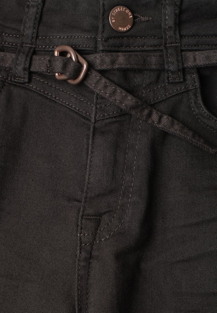 High Waist Barrel Leg Jeans im Loose Fit
