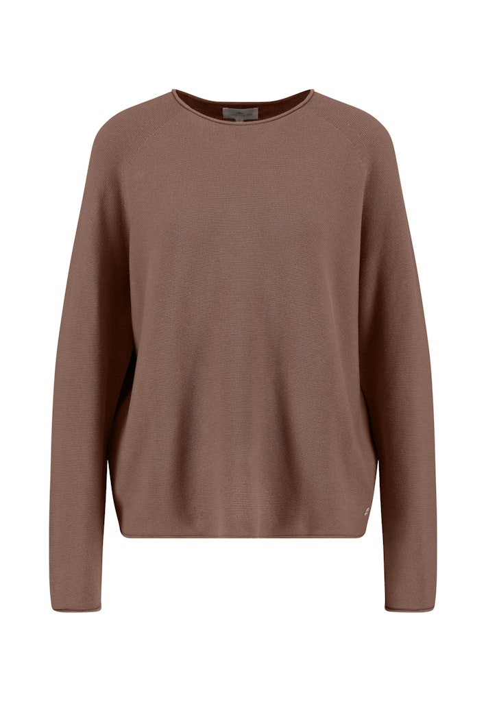 PULLOVER O-NECK FINE COTTON