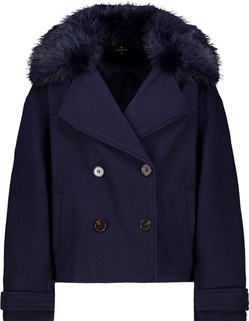 Jacke mit Wolloptik