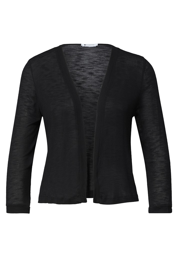 3/4-Arm Jacke in offener Passform