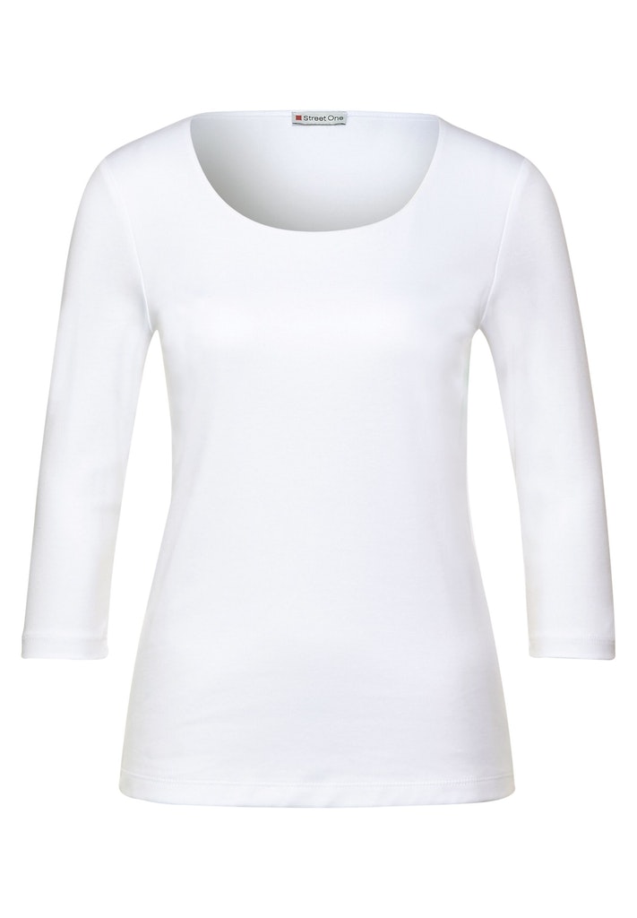 Basic T-Shirt mit 3/4 Arm Basic T-Shirt mit 3/4 Arm