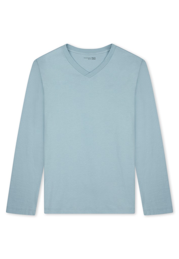 Langarmshirt V-Ausschnitt