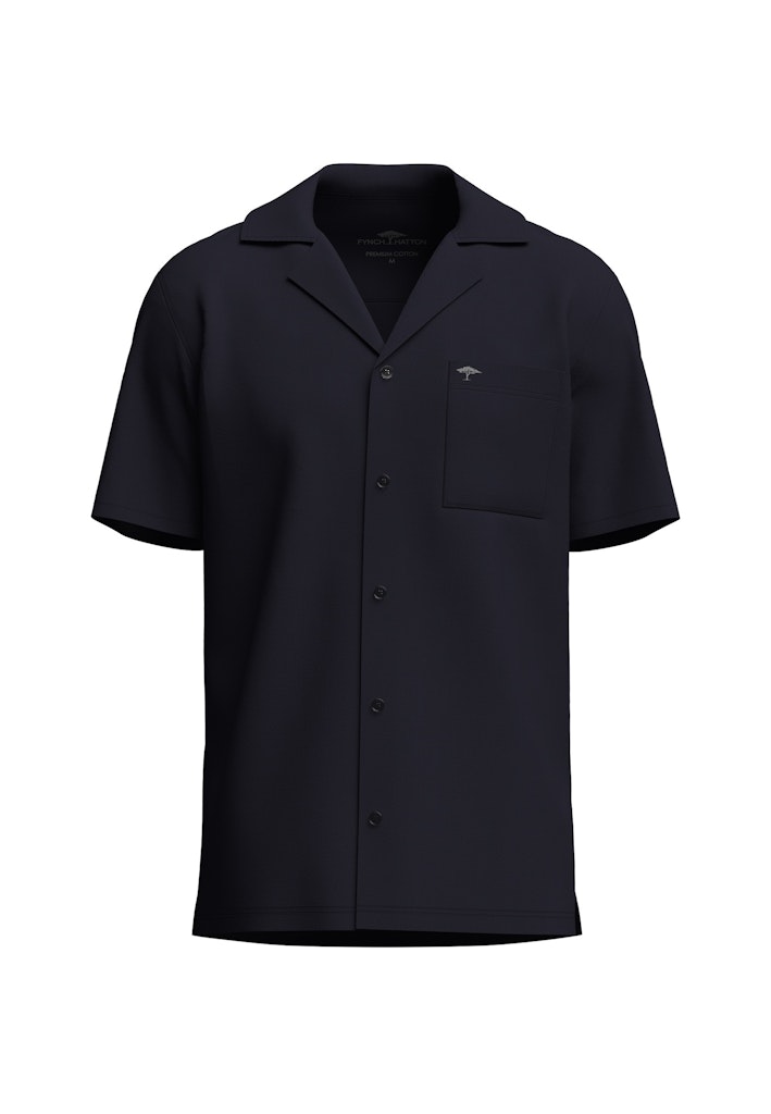 Resortshirt, Pkt, Premium Cotton