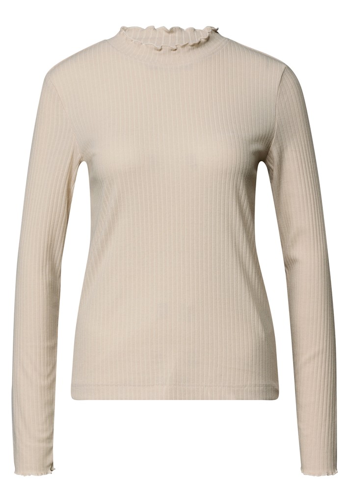 Langarm Shirt mit Turtle Neck