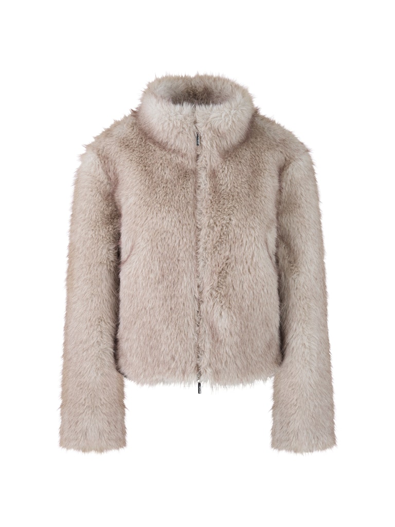 Kuscheljacke aus Fake Fur Kuscheljacke aus Fake Fur