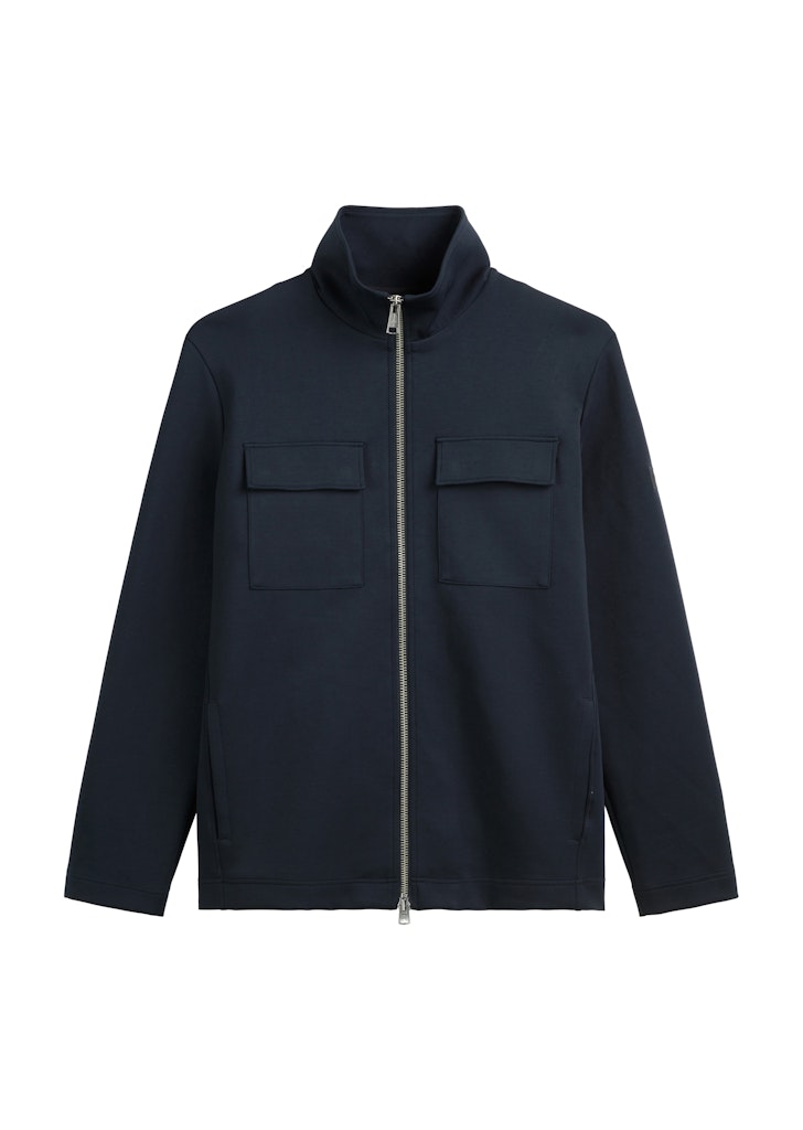 Zipper-Sweatjacke