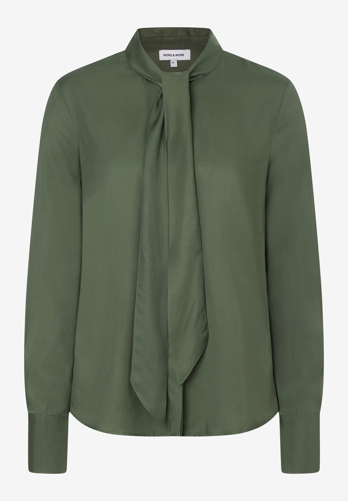 Bluse mit Schluppe