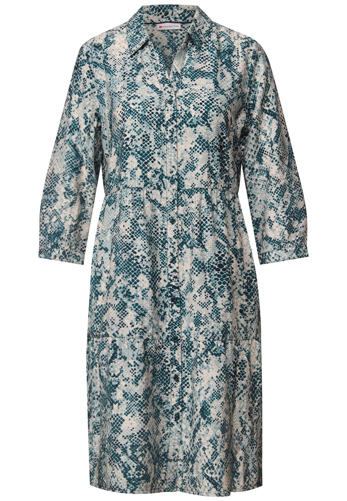 Gemustertes Tunika-Kleid
